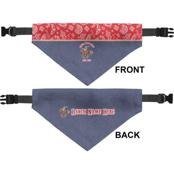 Western Ranch Pet Bandana Approval
