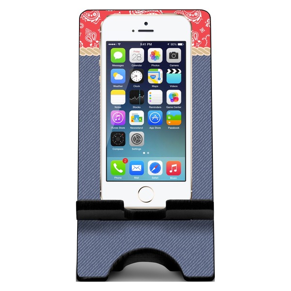 Western Ranch Phone Stand w/ Phone