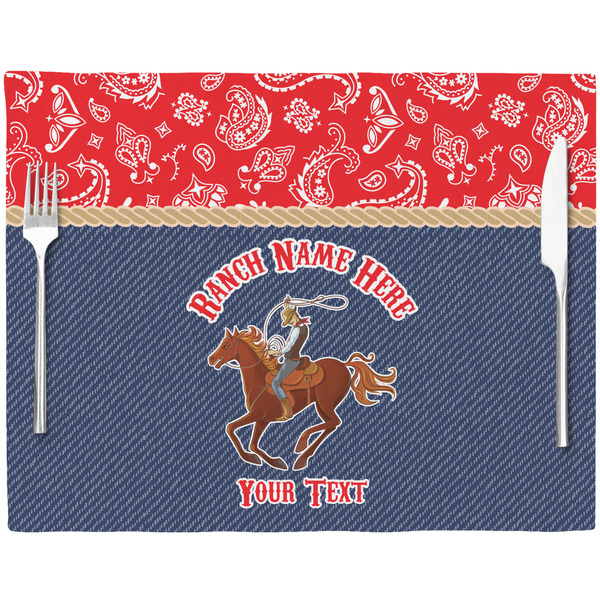Western Ranch Placemat with Props