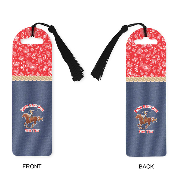 Western Ranch Plastic Bookmarks - Approval