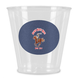 Western Ranch Plastic Shot Glass (Personalized)
