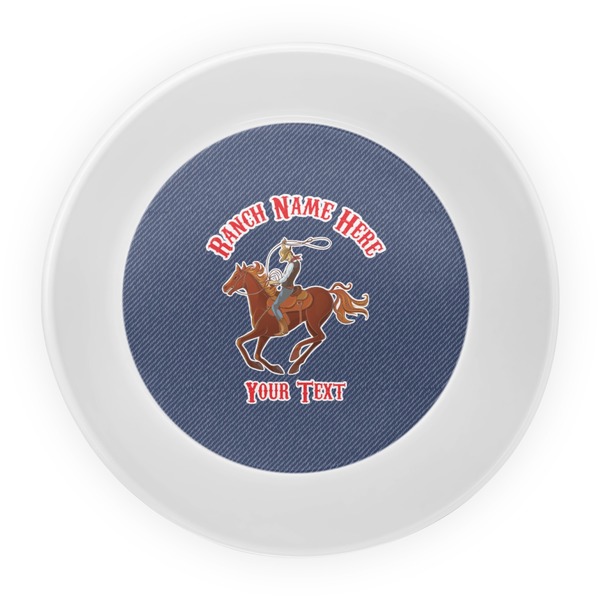 Western Ranch Melamine Bowl - Center