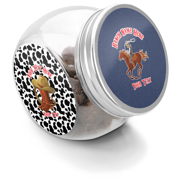 Custom Western Ranch Puppy Treat Jar (Personalized)