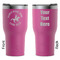 Western Ranch RTIC Tumbler - Magenta - Double Sided - Front & Back