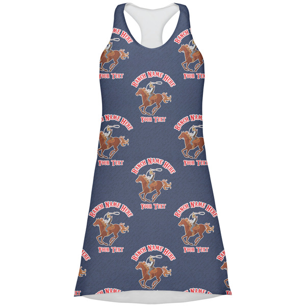 Custom Western Ranch Racerback Dress - Small (Personalized)