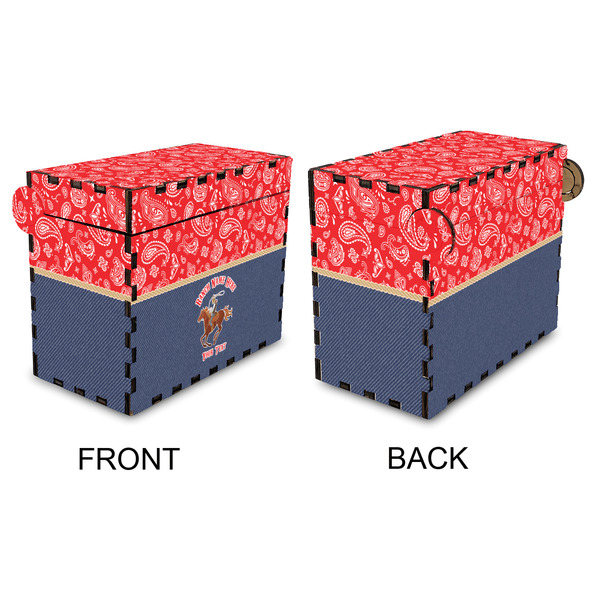 Western Ranch Recipe Box - Full Color - Approval