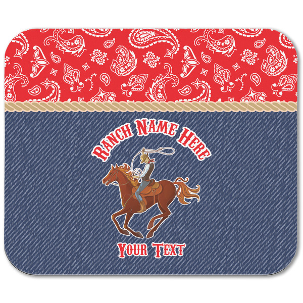 Western Ranch Rectangular Mouse Pad - APPROVAL
