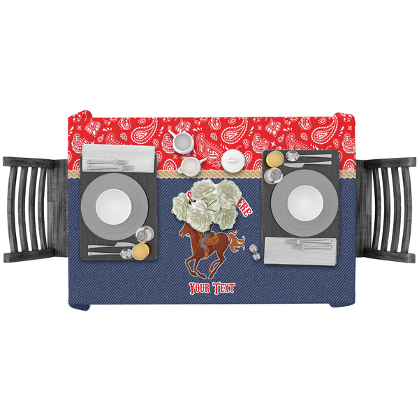 Western Ranch Rectangular Tablecloths - LIFESTYLE