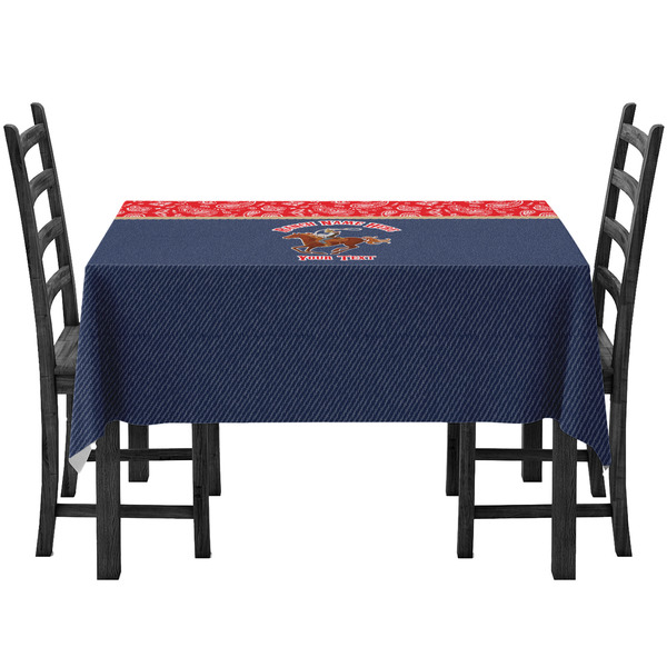 Custom Western Ranch Tablecloth (Personalized)