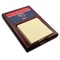 Western Ranch Red Mahogany Sticky Note Holder (Personalized)