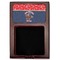 Western Ranch Red Mahogany Sticky Note Holder - Flat