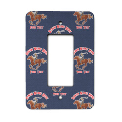 Western Ranch Rocker Style Light Switch Cover (Personalized)