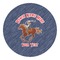 Western Ranch Round Decal - Small (Personalized)