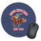 Western Ranch Round Mouse Pad