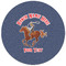 Western Ranch Round Mousepad - APPROVAL