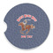 Western Ranch Sandstone Car Coaster - Single (Personalized)