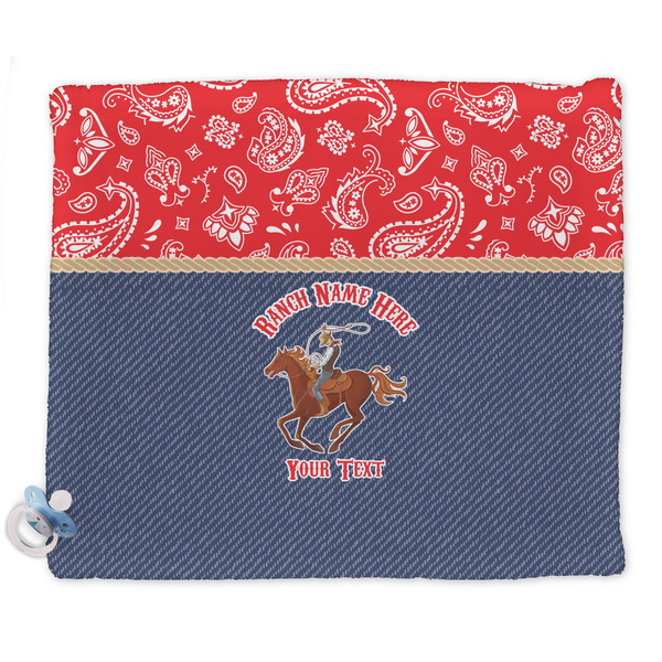 Custom Western Ranch Security Blankets - Double Sided (Personalized)