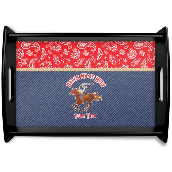 Custom Western Ranch Wooden Tray (Personalized)
