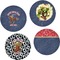 Western Ranch Set of Lunch / Dinner Plates