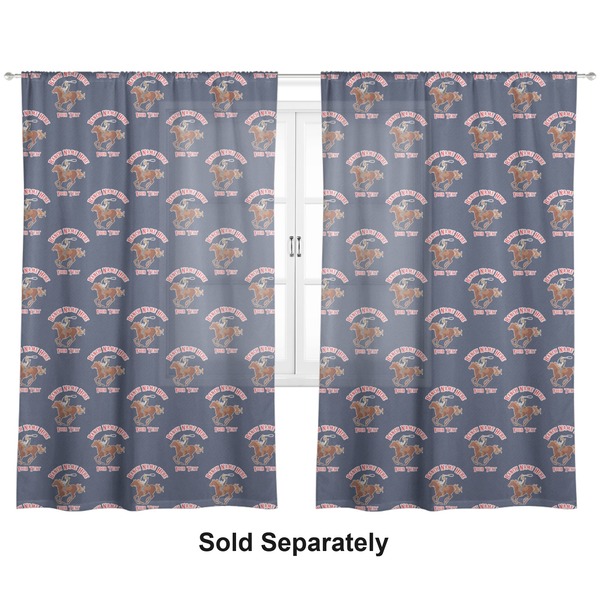 Western Ranch Sheer Curtains