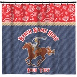 Western Ranch Shower Curtain - Custom Size (Personalized)