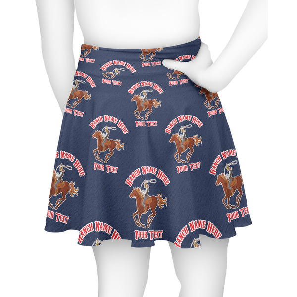 Western Ranch Skater Skirt - Back