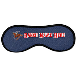 Western Ranch Sleeping Eye Masks - Large (Personalized)