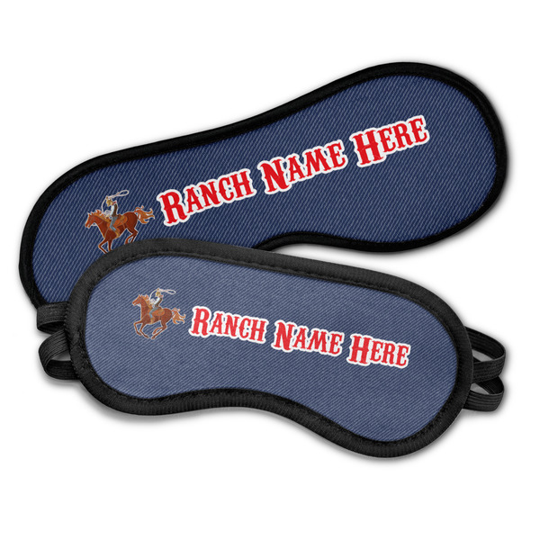Western Ranch Sleeping Eye Masks - PARENT