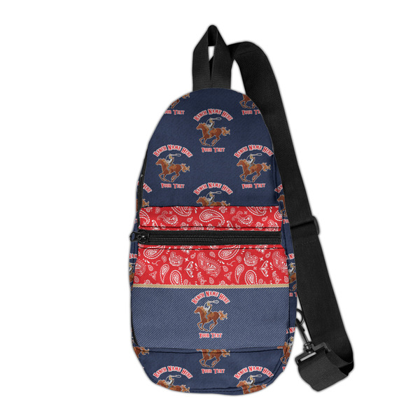 Custom Western Ranch Sling Bag (Personalized)