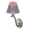 Western Ranch Small Chandelier Lamp - LIFESTYLE (on wall lamp)