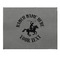 Western Ranch Small Engraved Gift Box with Leather Lid - Approval