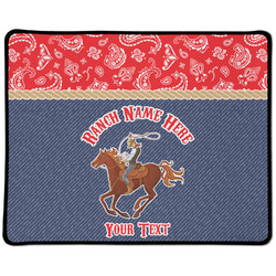 Western Ranch Large Gaming Mouse Pad - 12.5" x 10" (Personalized)