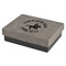 Western Ranch Small Gift Box w/ Engraved Leather Lid (Personalized)
