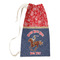 Western Ranch Small Laundry Bag - Front View