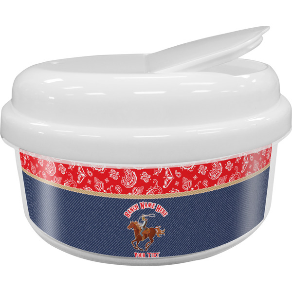Custom Western Ranch Snack Container (Personalized)