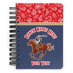 Western Ranch Spiral Notebook - 5x7 w/ Name or Text
