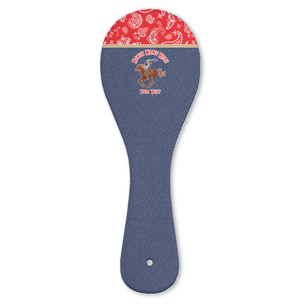 Custom Western Ranch Ceramic Spoon Rest (Personalized)