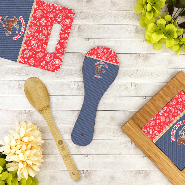 Western Ranch Spoon Rest Trivet - LIFESTYLE
