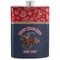 Western Ranch Stainless Steel Flask (Personalized)