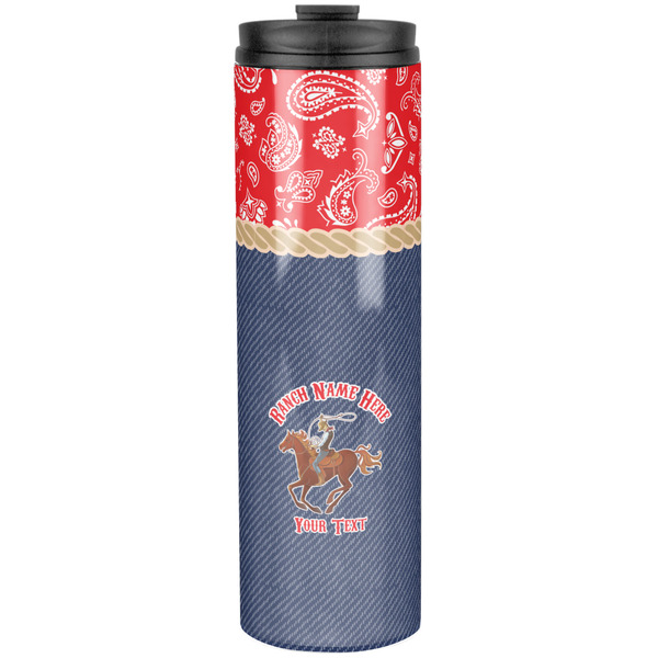 Western Ranch Stainless Steel Tumbler 20 Oz - Front