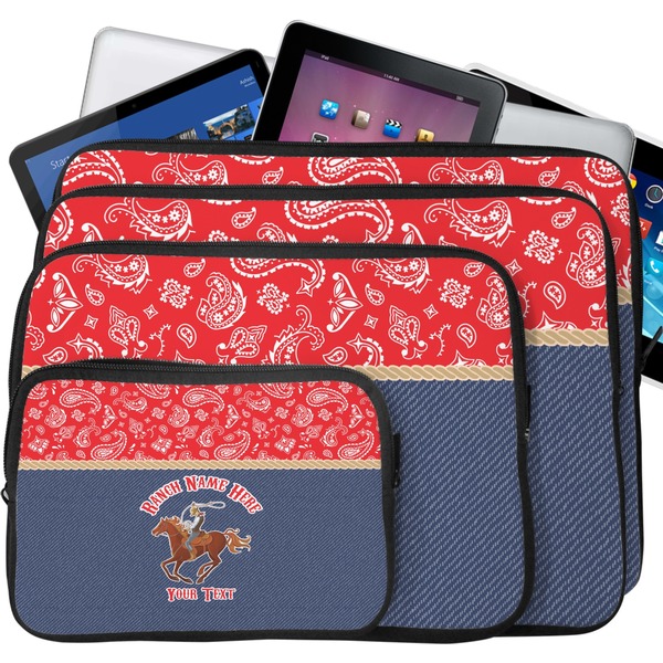 Western Ranch Tablet & Laptop Case Sizes