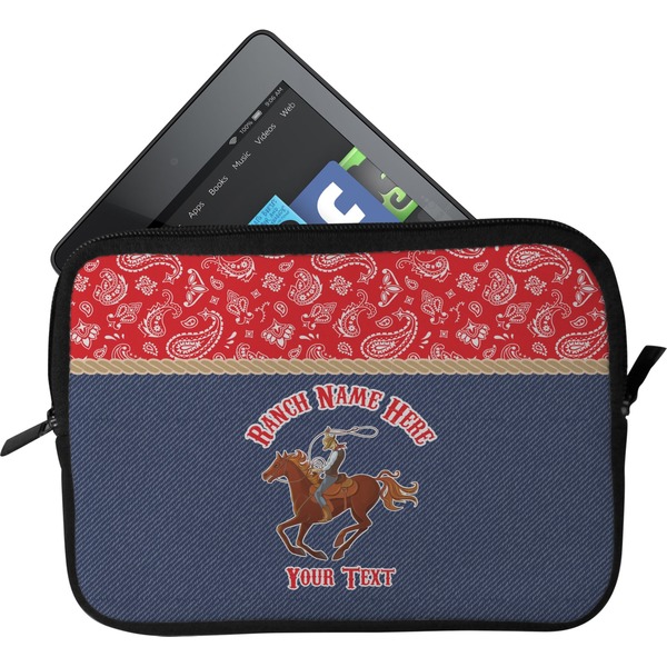 Custom Western Ranch Tablet Case / Sleeve - Small (Personalized)