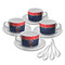 Western Ranch Tea Cup - Set of 4