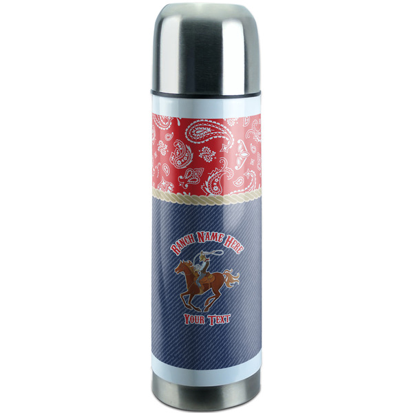 Custom Western Ranch Stainless Steel Thermos (Personalized)