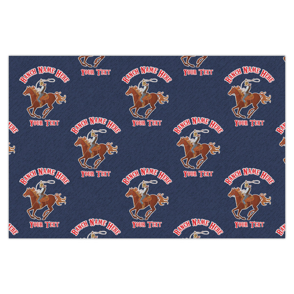 Custom Western Ranch X-Large Tissue Papers Sheets - Heavyweight (Personalized)