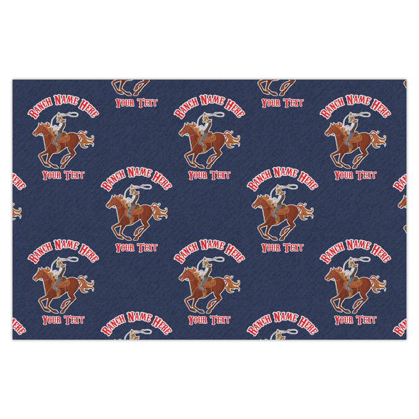 Custom Western Ranch Tissue Paper Sheets - X-Large - Heavyweight (Personalized)