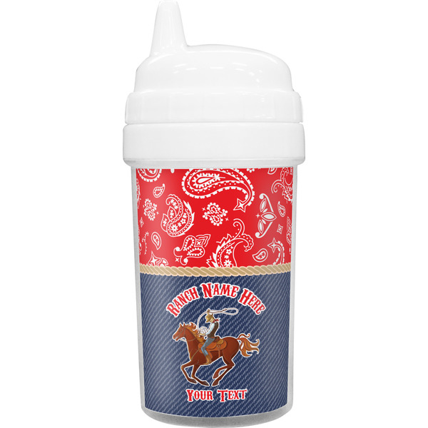 Custom Western Ranch Sippy Cup (Personalized)