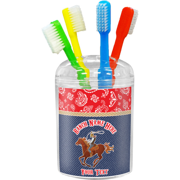 Custom Western Ranch Toothbrush Holder (Personalized)