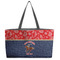 Western Ranch Tote w/Black Handles - Front View