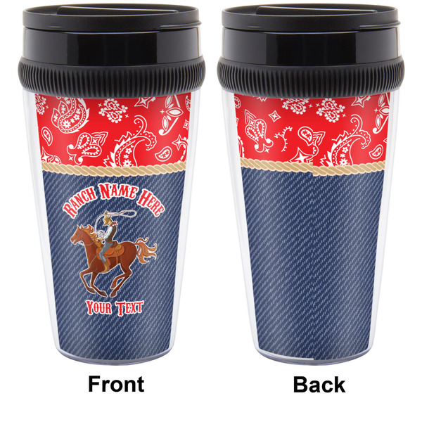 Western Ranch Travel Mug Approval (Personalized)
